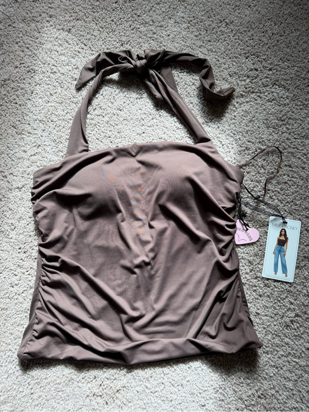 Milk + Honey Ruched Top